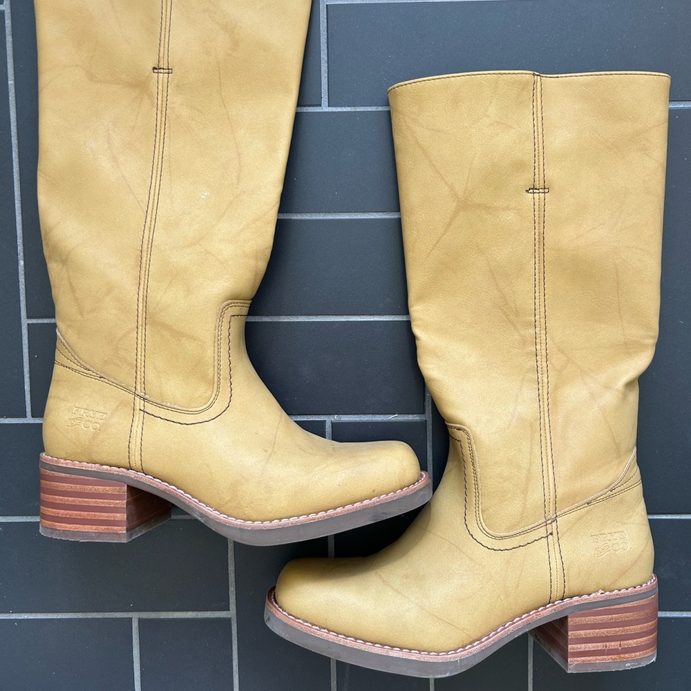 Frye and Company 14L Campus Faux Leather Boots - Picture 2 of 8